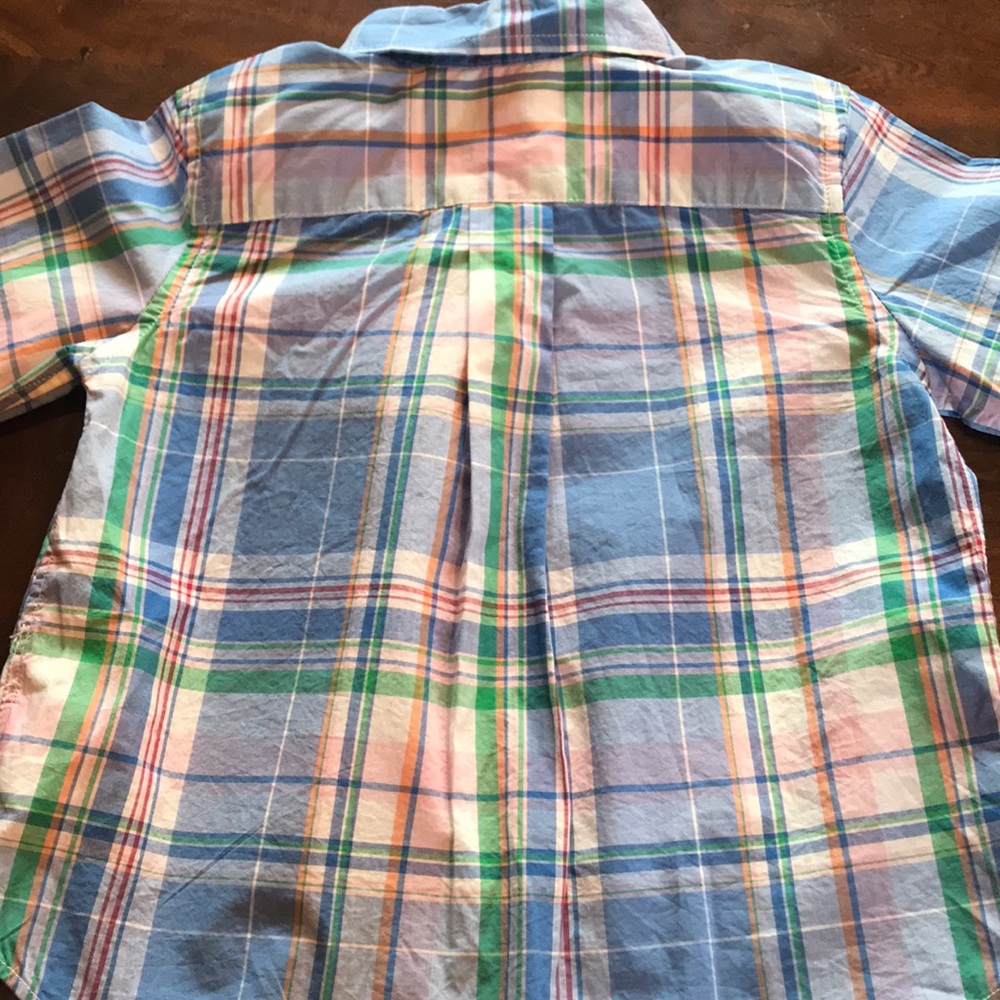 NWT Authentic multi color Ralph Lauren button down - Picture 5 of 7